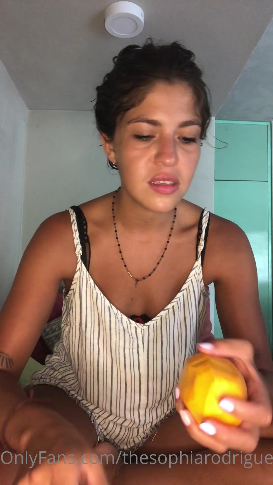 Thesophiarodriguez story time w sophia my favorite fruit is most  definitely mango ah so delici onlyfans xxx porn videos