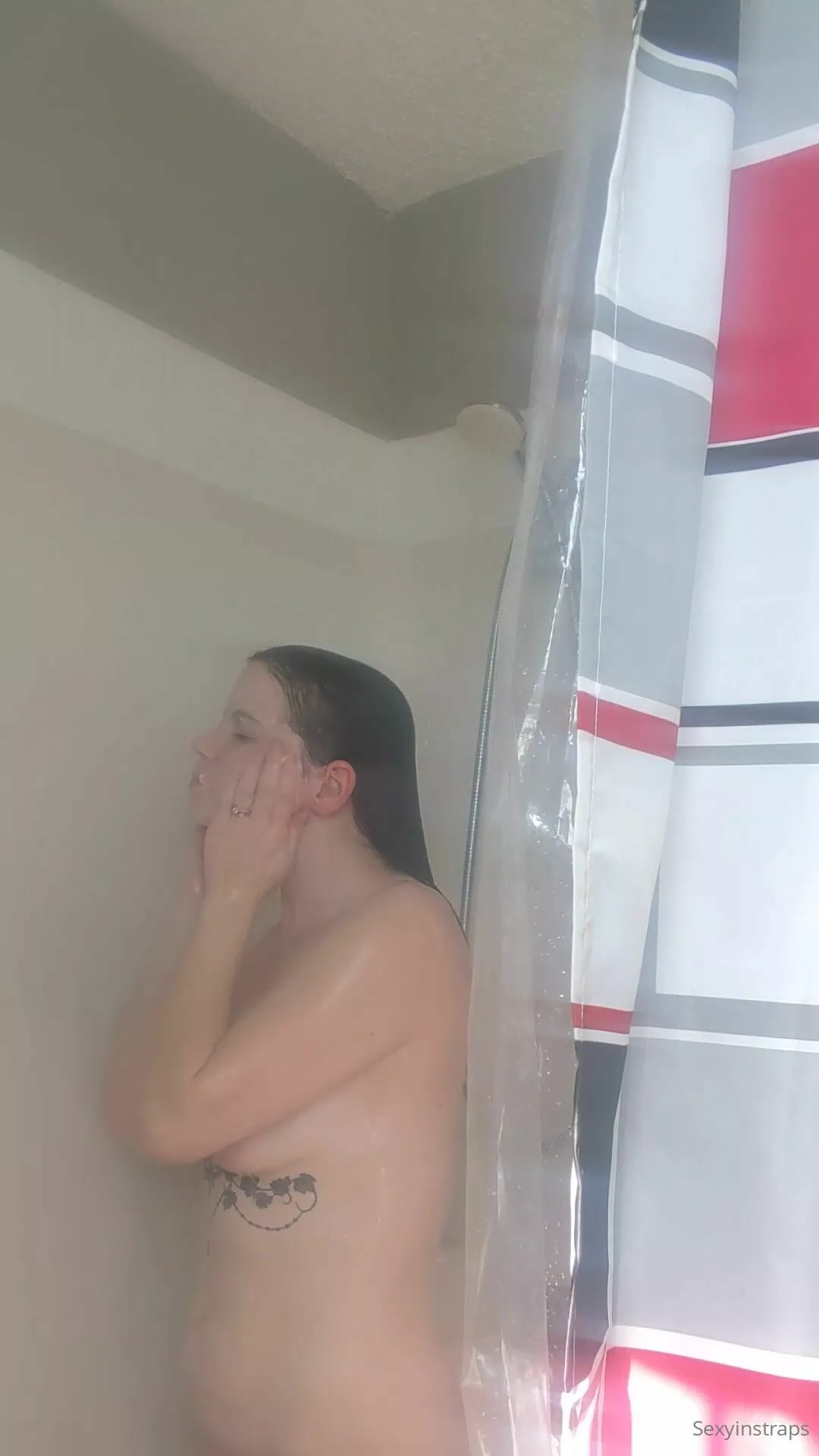 Sexyinstraps come watch me shower peeping tom voyeur style xxx onlyfans porn videos picture