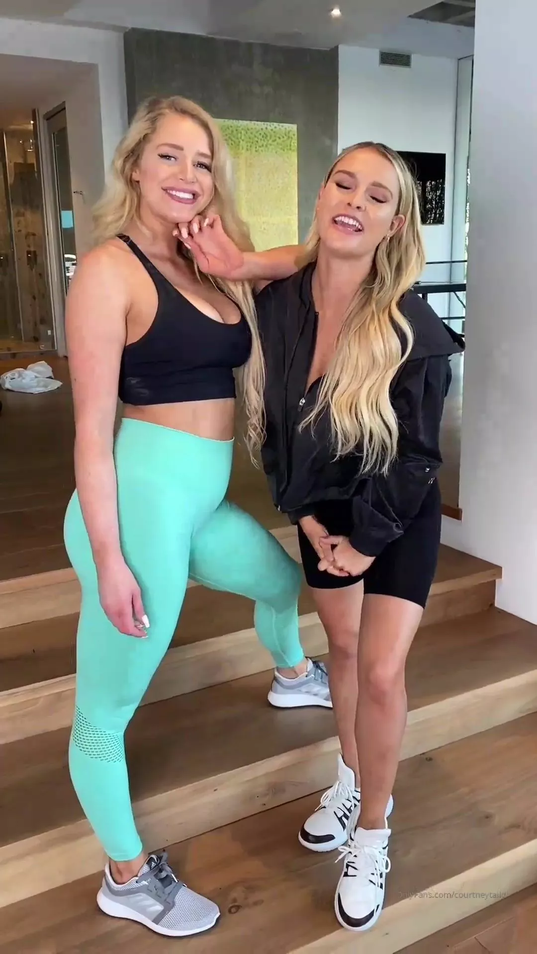 Workout Girl Porn - Courtneytailor TWO GIRLS are BETTER THAN ONE Booty workout wi xxx onlyfans  porn