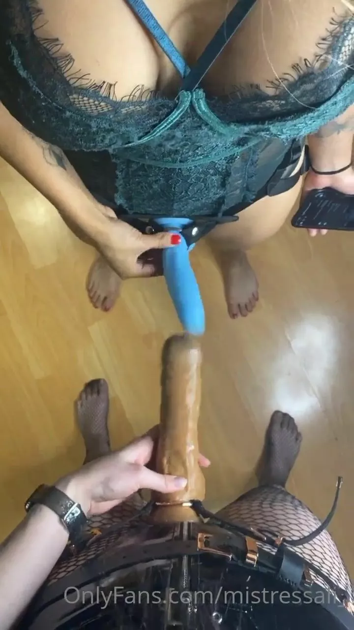 Mistressali_ Cock fight with Mistress Redd between filming clips xxx  onlyfans porn