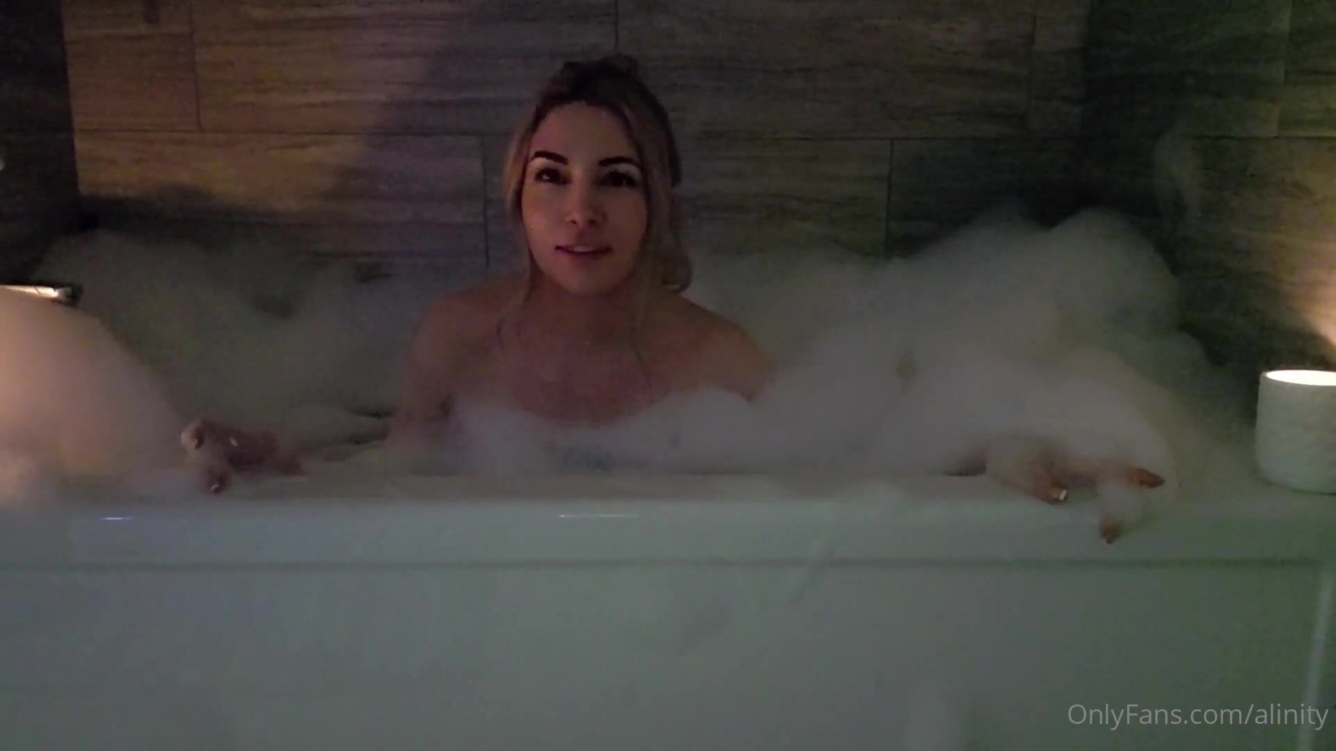 Alinity fully nude bath video leaked