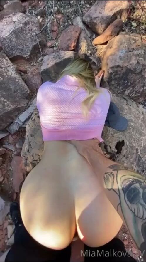 Forest Mia Malkova Sex Videos Hd - Mia Malkova Outdoor Forest blowjob and fuck