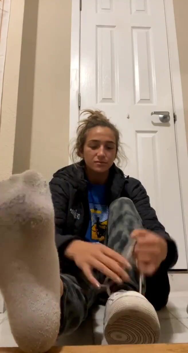 Zoeys dirty shoes and socks