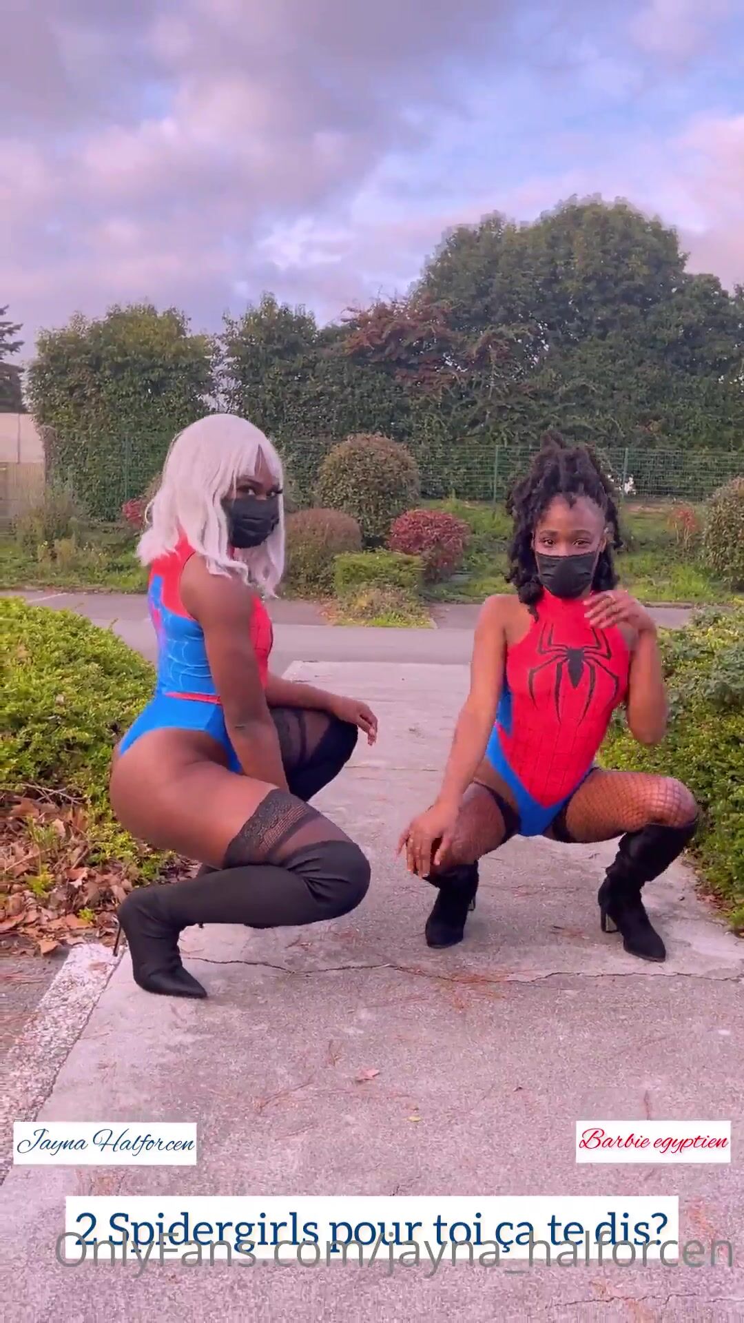 Jayna halforcen ma vid o spider girl vs spidergirl sortira le 14 d cembre  une vid o trio avec du lesbi xxx onlyfans porn videos