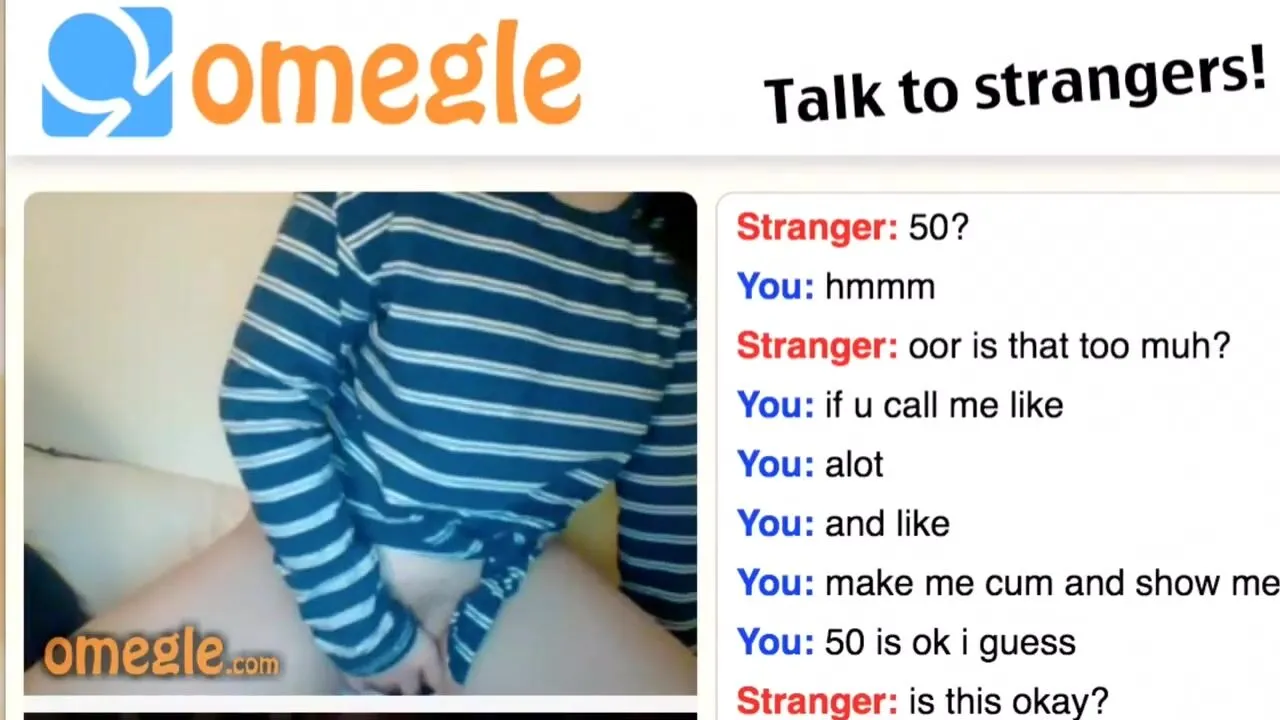 Strip on omegle