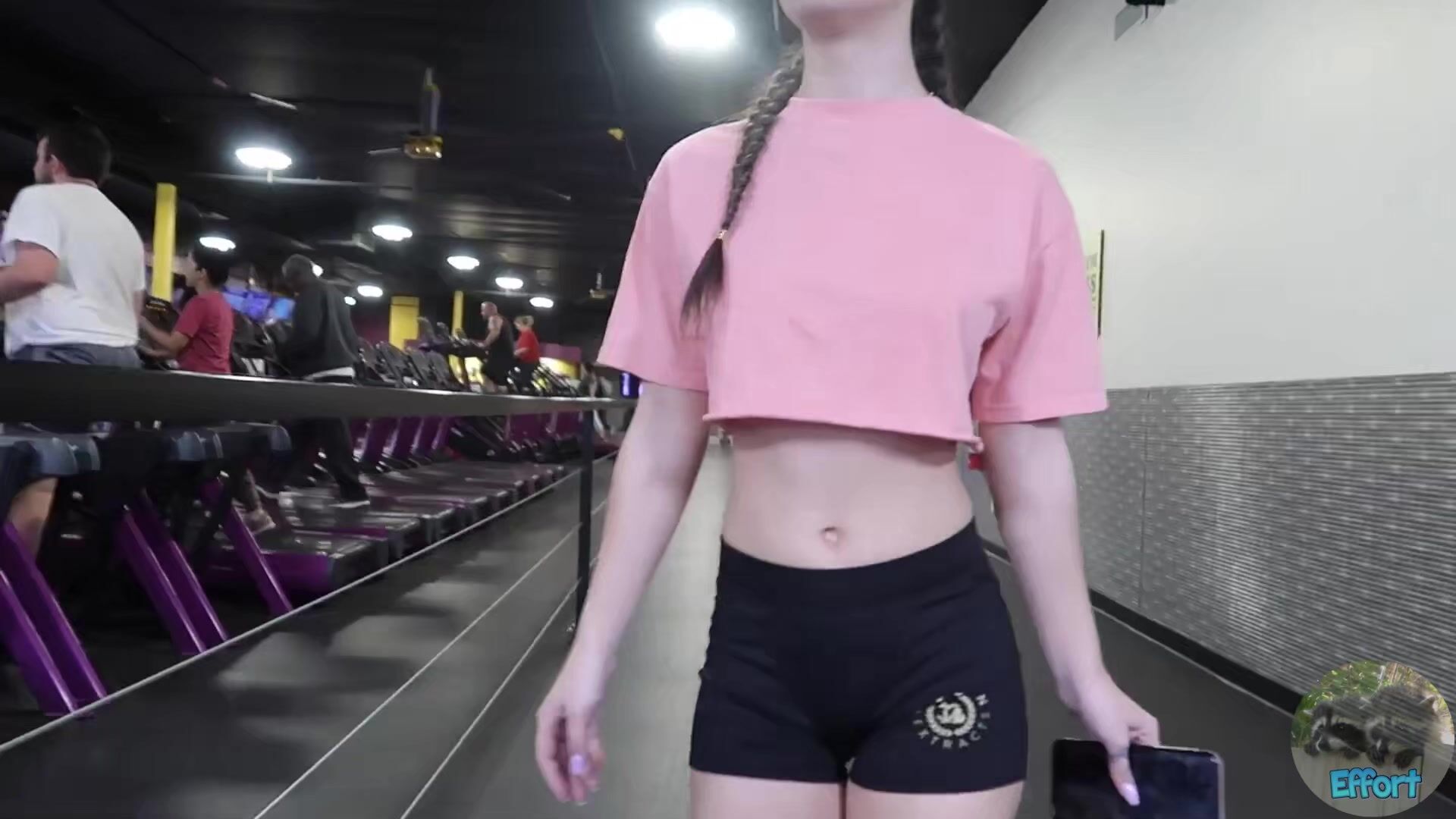 Rilee In The Gym