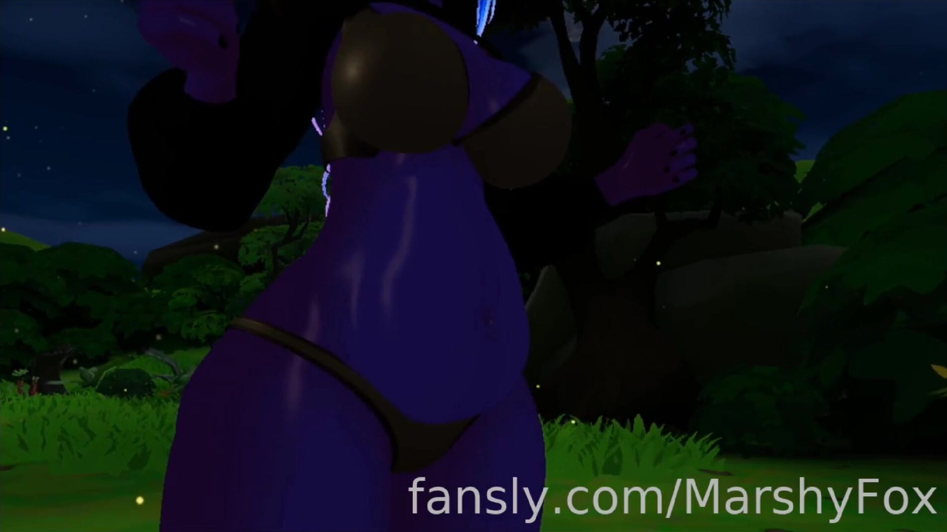 VR Chat Flower Blueberry Inflation