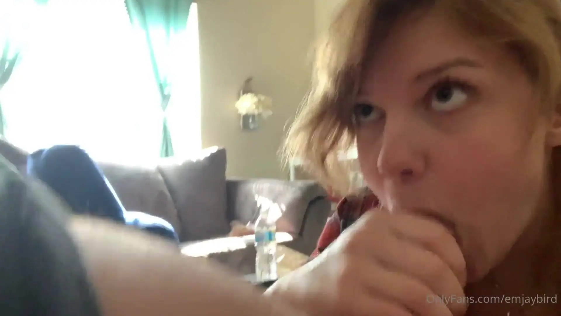 Emjaybird sucking video cum seen in mouth