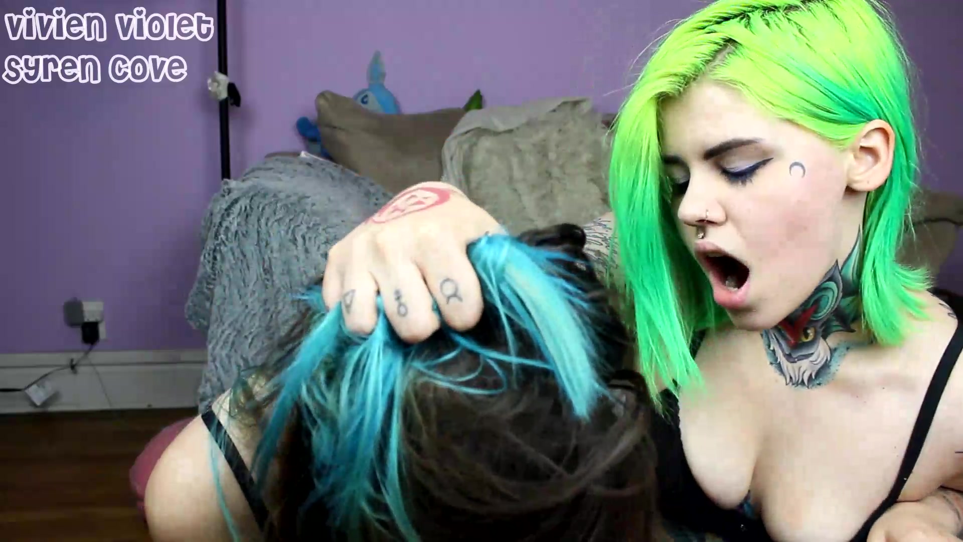 Syren Cove rough lesbian cock sucking xxx premium porn videos