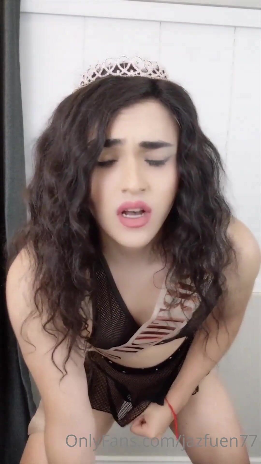 Jazfuen77 Heres a longer clip of me edging from my birthday cupc xxx  onlyfans porn