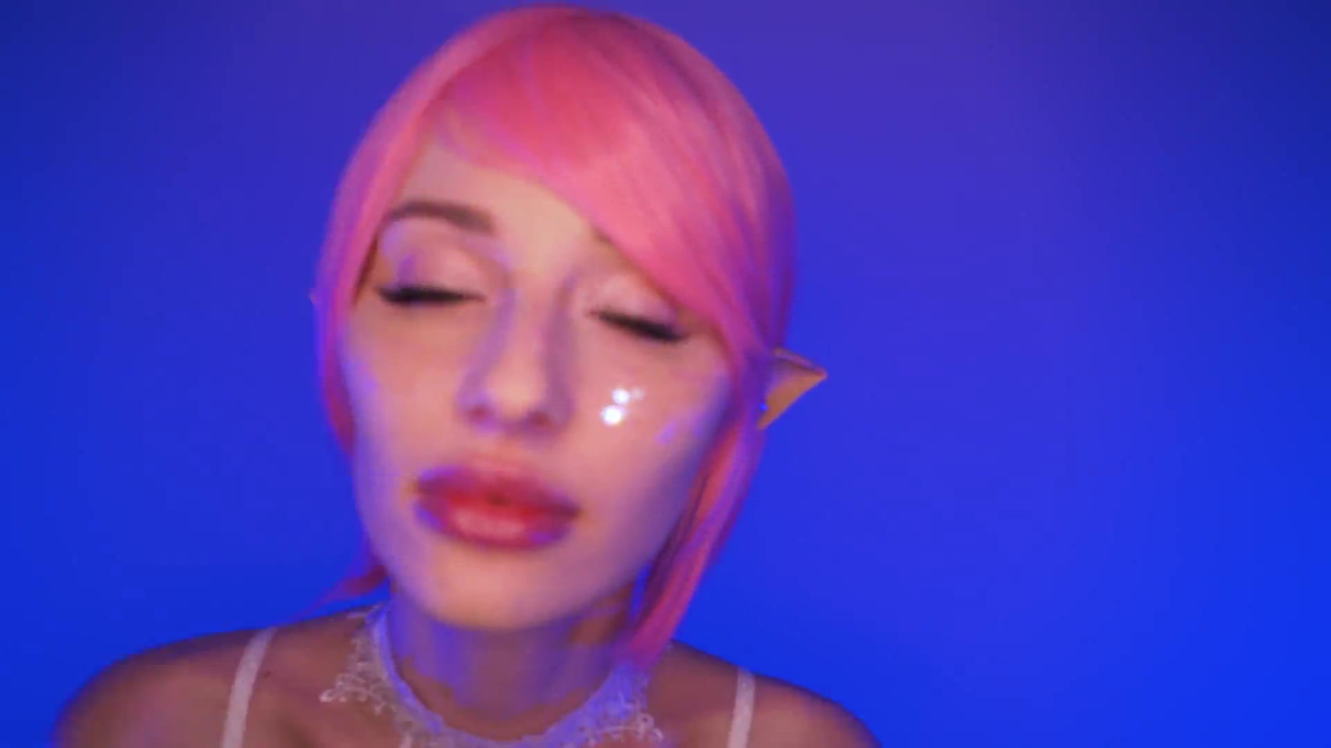 Mykinkydope first BG scene ahegao blowjob