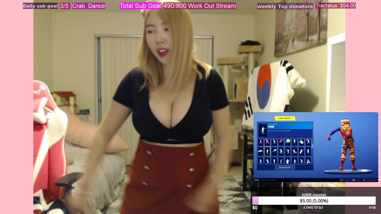Velvet 7 Nude Nip Slip Twitch Streamer Banned Clip XXX Premium Porn