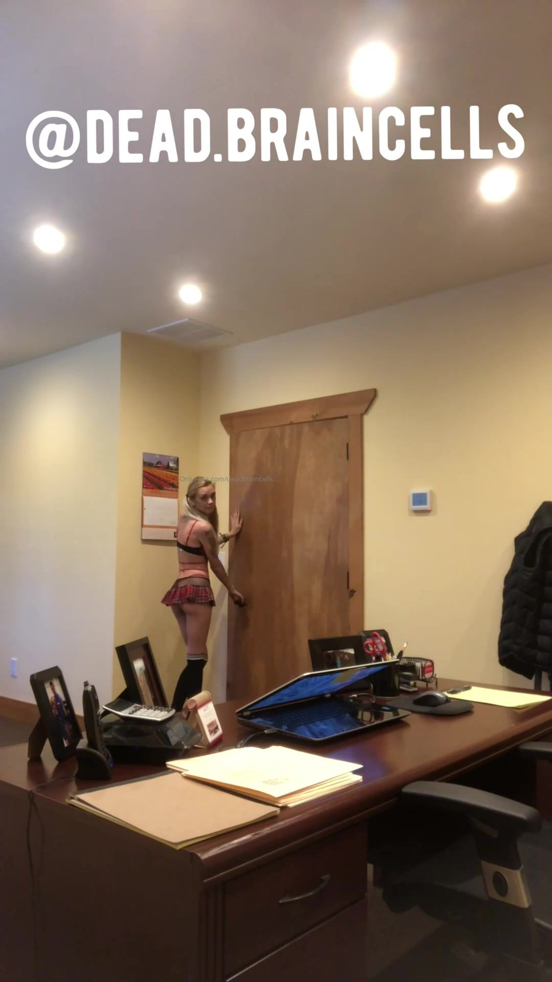 Deadbraincells Slutty school girl in daddy s office xxx onlyfans porn